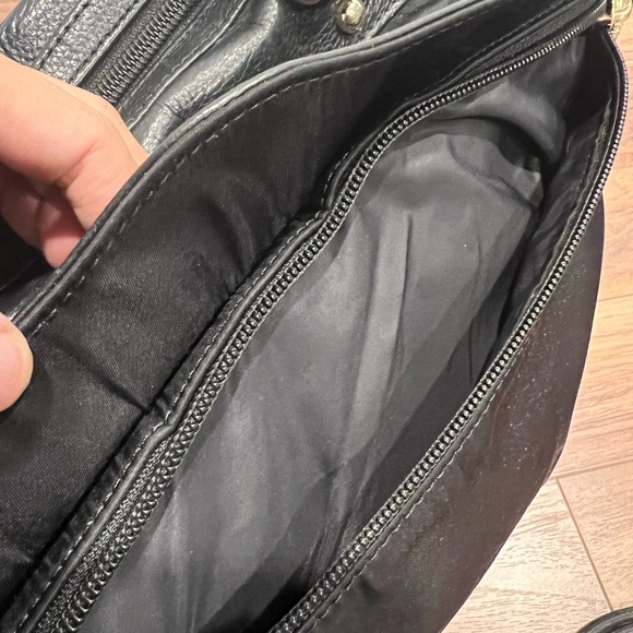 Rebecca Minkoff Baby Diaper Bag Black Gold Purse Knocked Up Collection - Picture 16 of 16